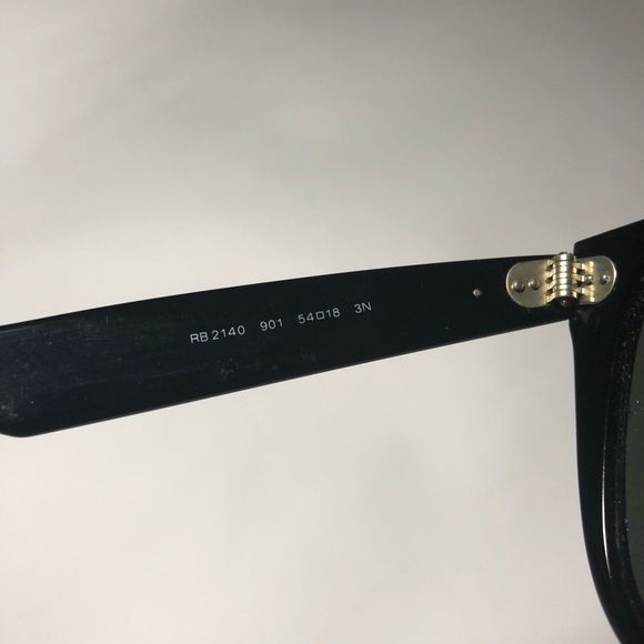 Ray-Ban | Accessories | Rayban Mens Wayfarer Rb2490154 Blk | Poshmark